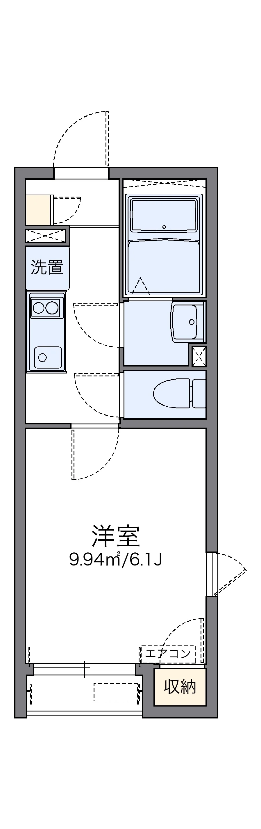 代表的な間取のため実際の間取とは異なる場合があります
