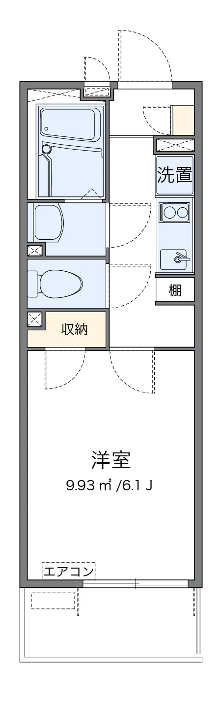 代表的な間取のため実際の間取とは異なる場合があります