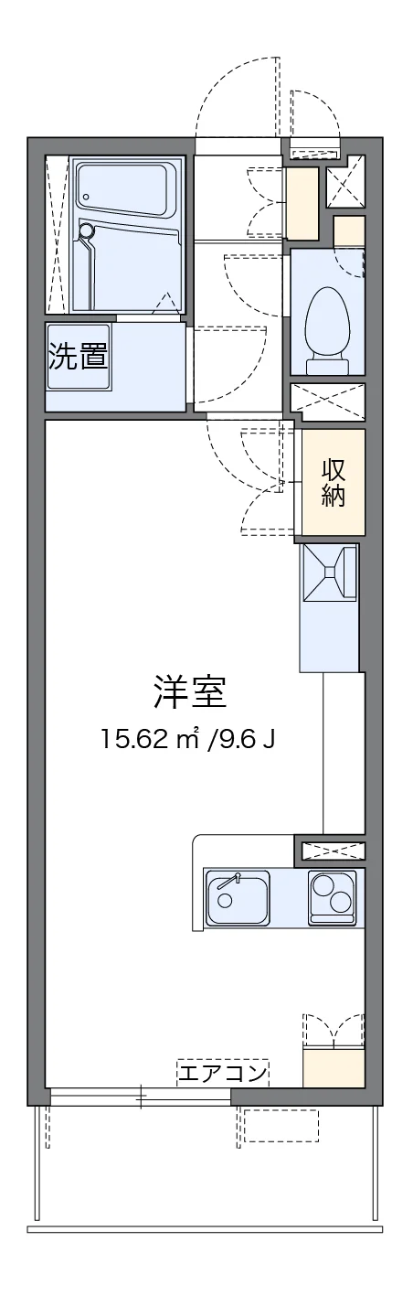 代表的な間取のため実際の間取とは異なる場合があります