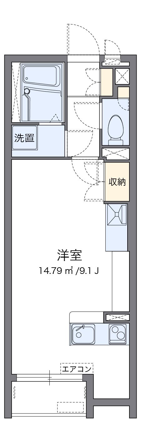 代表的な間取のため実際の間取とは異なる場合があります