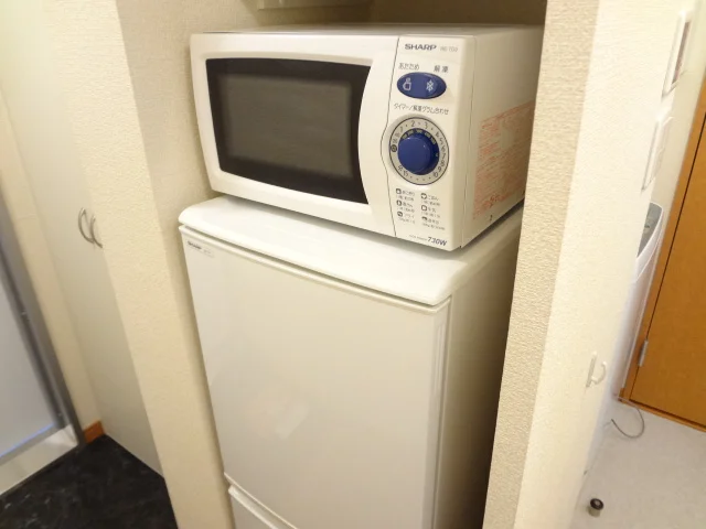 冷蔵庫、電子レンジ完備