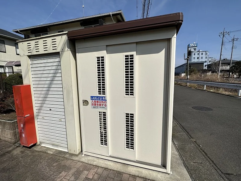 入居者様専用ゴミ庫となります