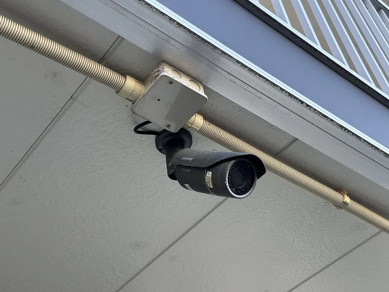 防犯カメラ付でセキュリティ面も安心です！