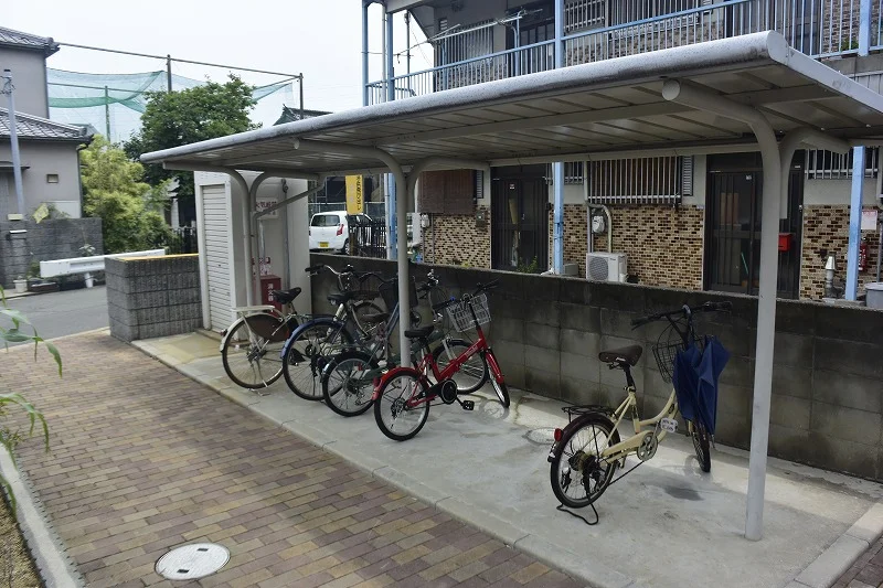駐輪場です。