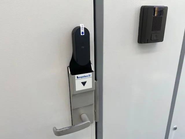 スマートロックで安心です。