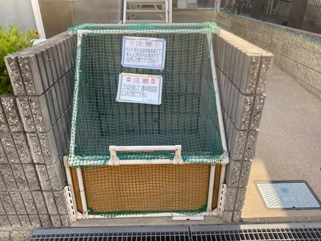 ゴミ置き場です。
