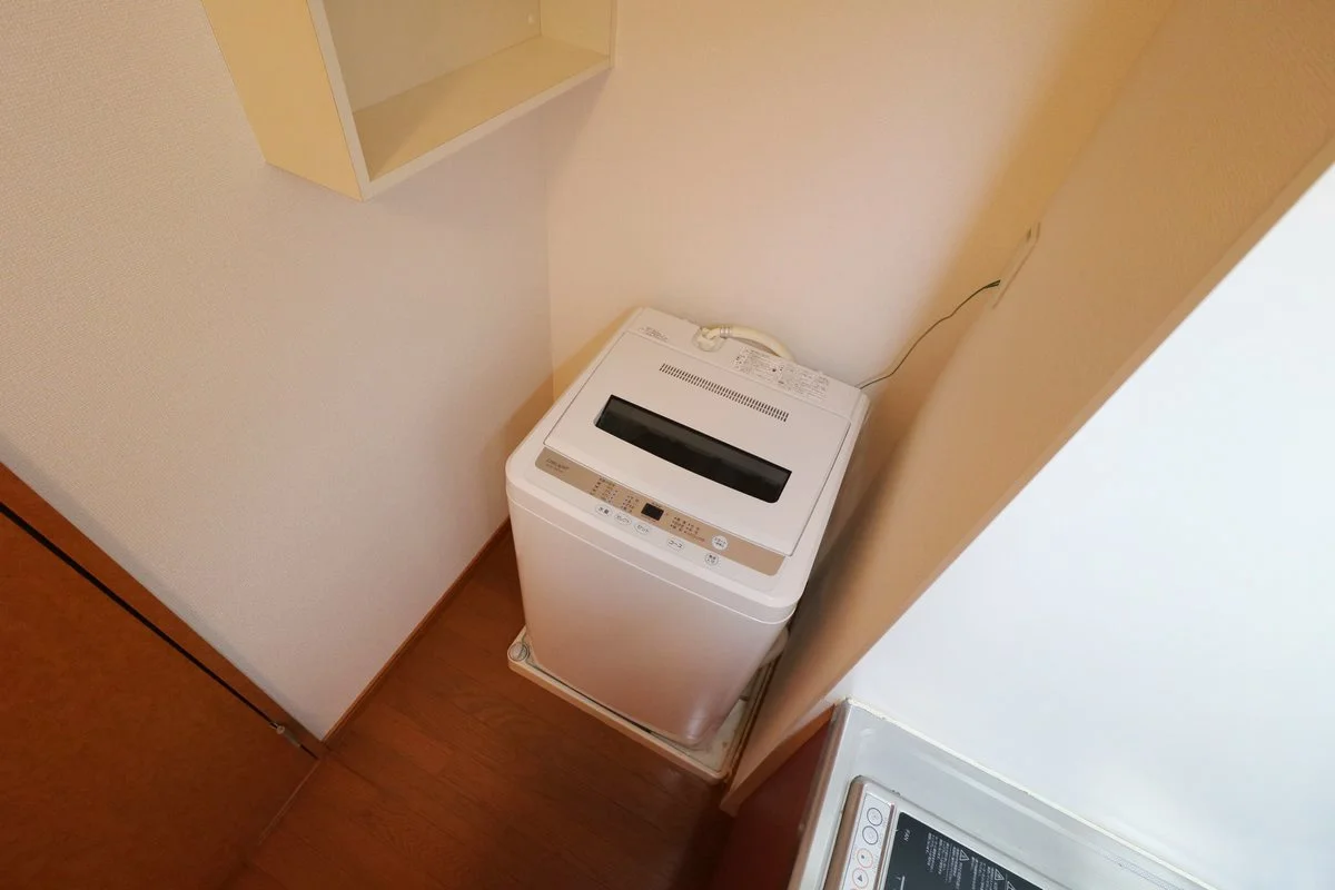 洗濯機完備によりお手軽に引越しが可能！