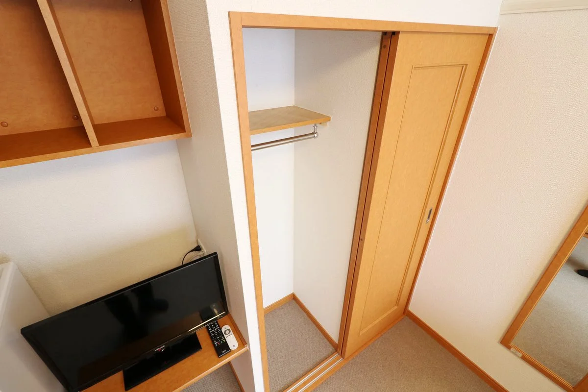 大切な衣類を収納出来るクローゼットを完備！