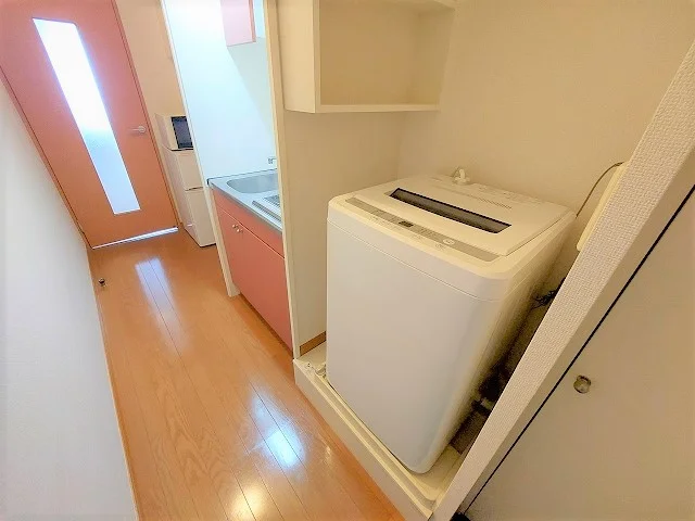 洗濯機設置済