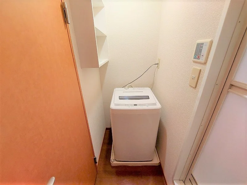 洗濯機設置済み