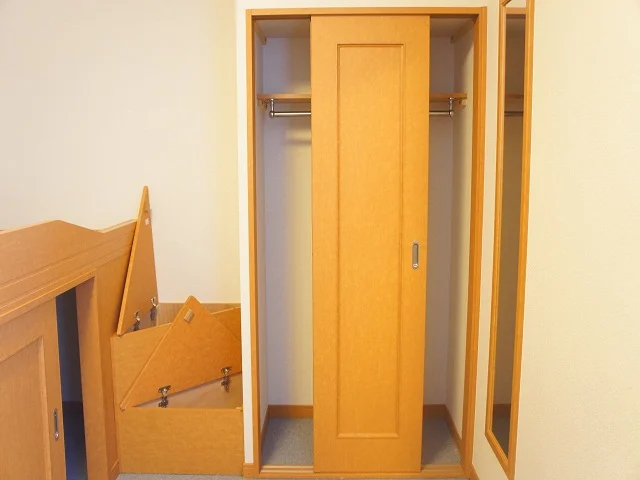 クローゼット広々♪