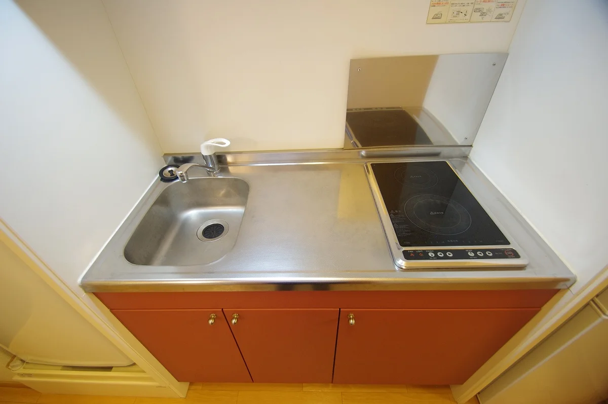 電気コンロ設置済み（仕様は異なる場合があります）