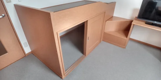 収納つきベット