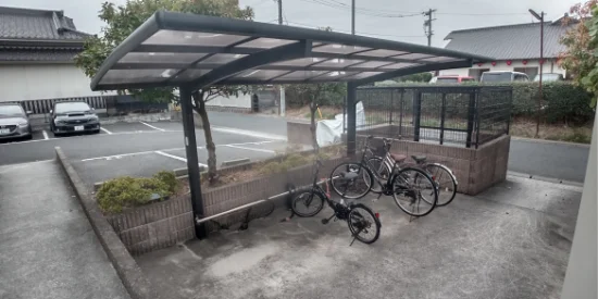 駐輪場あります