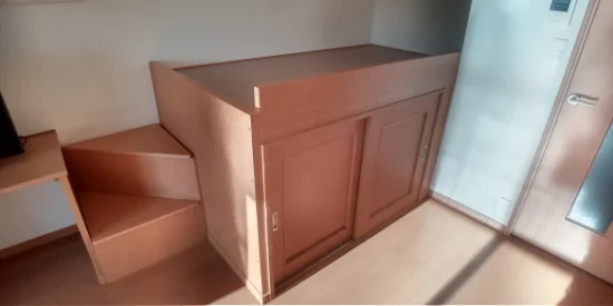 収納つきベット