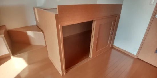 収納つきベット