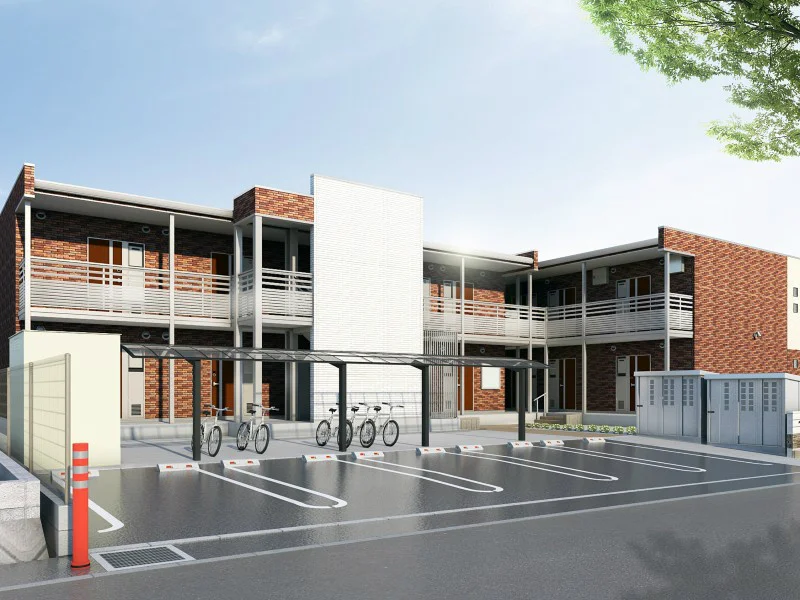 イメージのため、形状や色調、門扉、植栽等実際とは異なります。