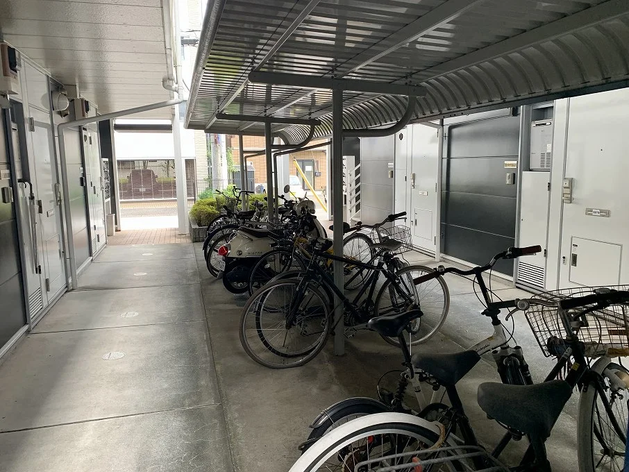屋根付き駐輪場