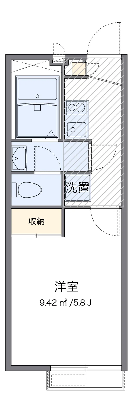 代表的な間取のため実際の間取とは異なる場合があります
