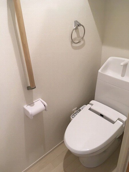 温水便座付き