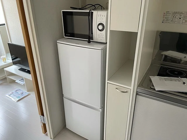 電子レンジ＆冷蔵庫