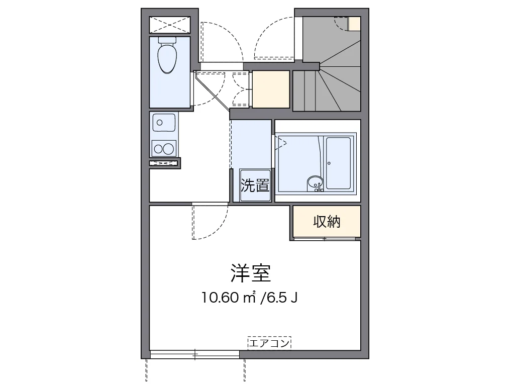 代表的な間取のため実際の間取とは異なる場合があります