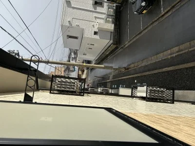 物干し金具付き