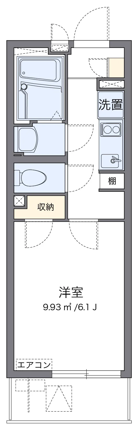 代表的な間取のため実際の間取とは異なる場合があります