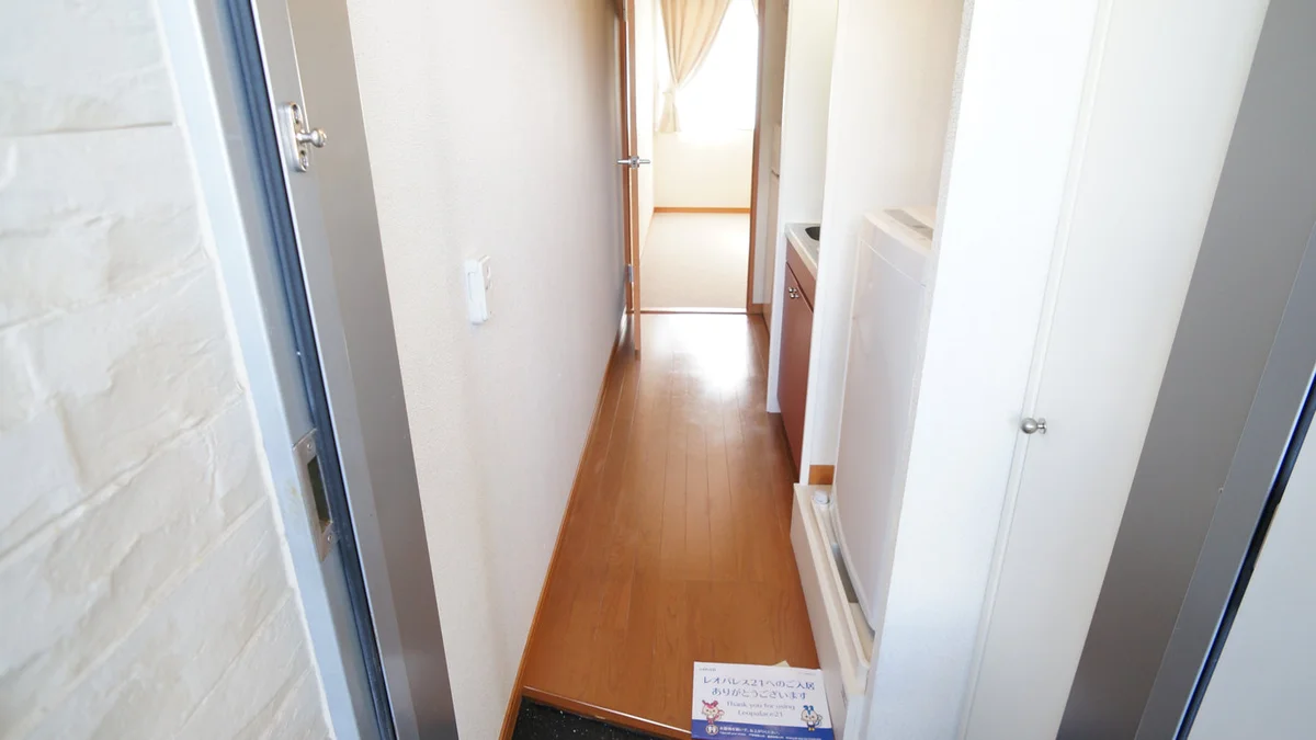 スッキリとした廊下♪