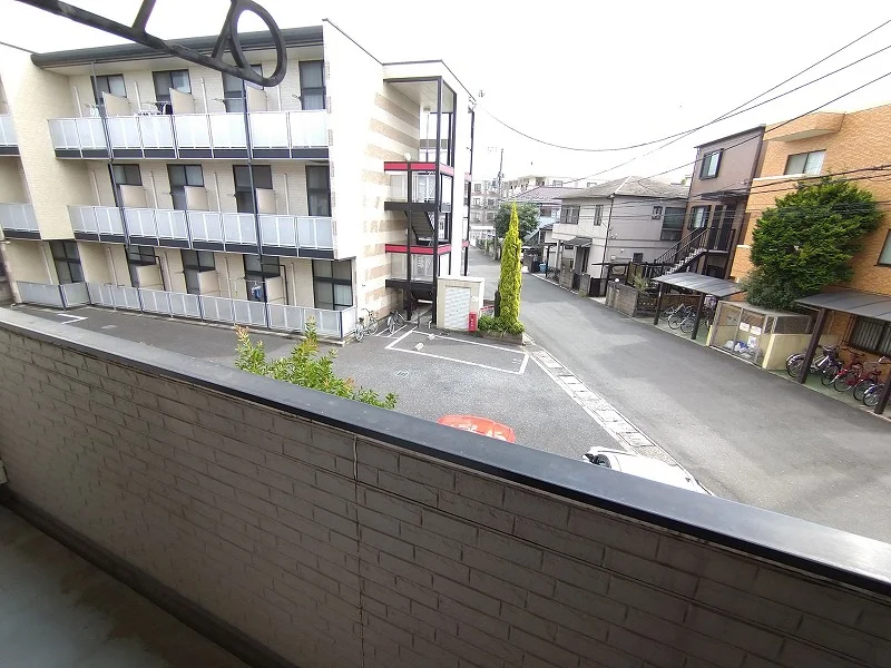 2階から見た景観です。