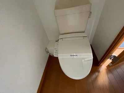 温水便座付き♪