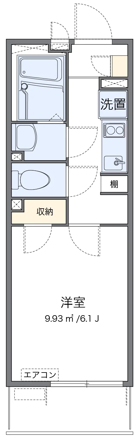 代表的な間取のため実際の間取とは異なる場合があります