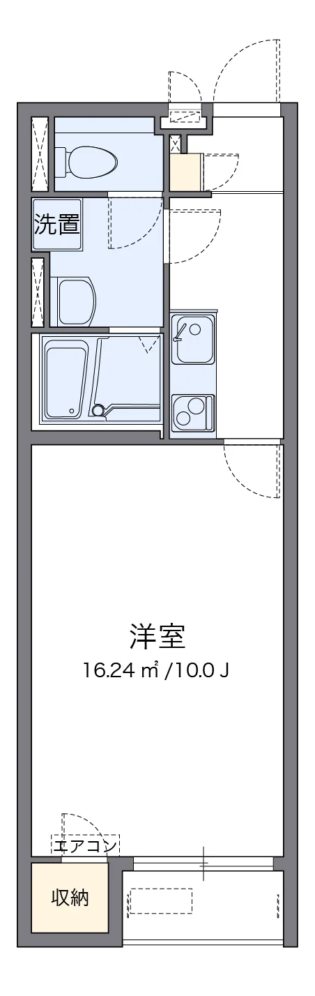 代表的な間取のため実際の間取とは異なる場合があります