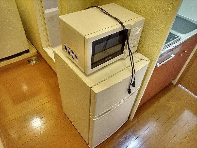 冷蔵庫、電子レンジ