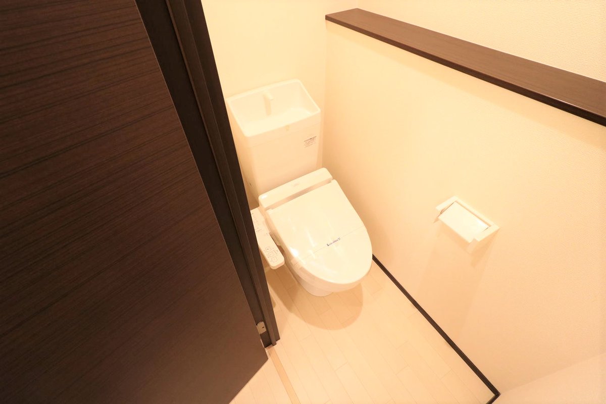 温水洗浄便座を完備しており快適な毎日を！