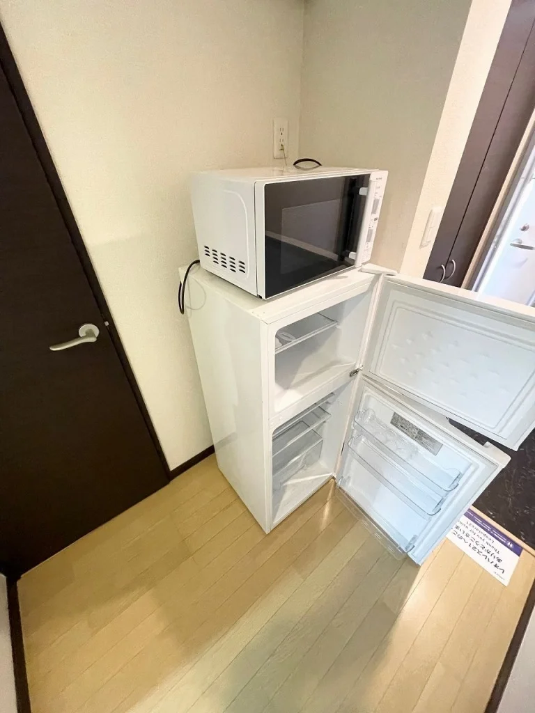 冷蔵庫・洗濯機（部屋毎にメーカー・大きさ異なります）