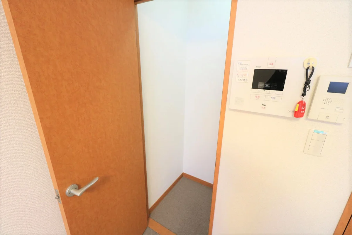 大切な衣類を収納出来るクローゼットを完備！