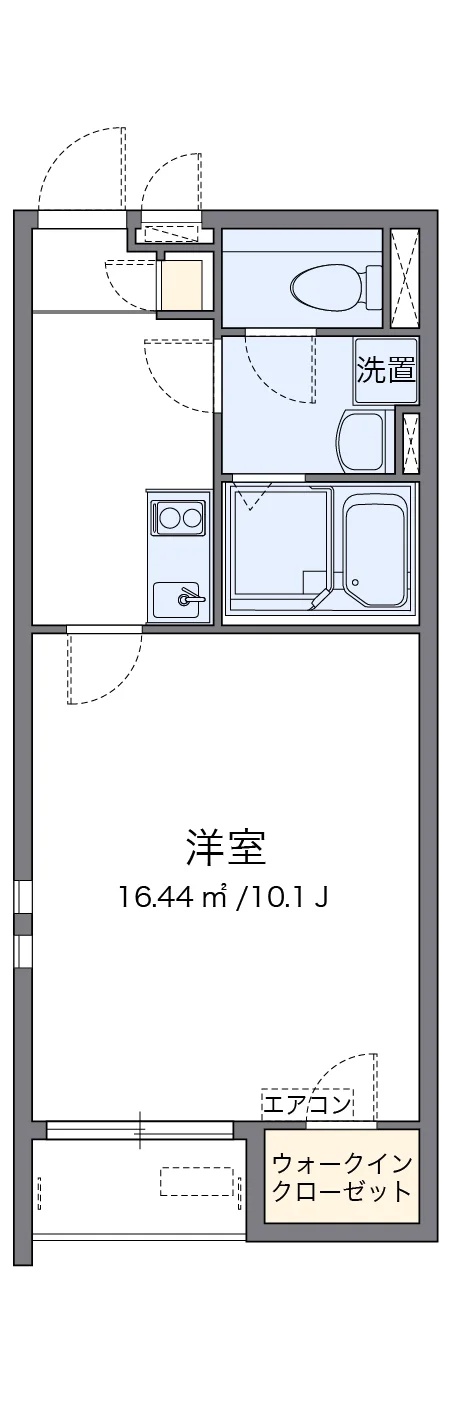 代表的な間取のため実際の間取とは異なる場合があります