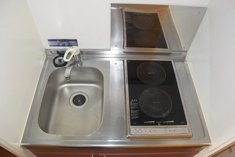 ラジエントヒーターで安全です!!