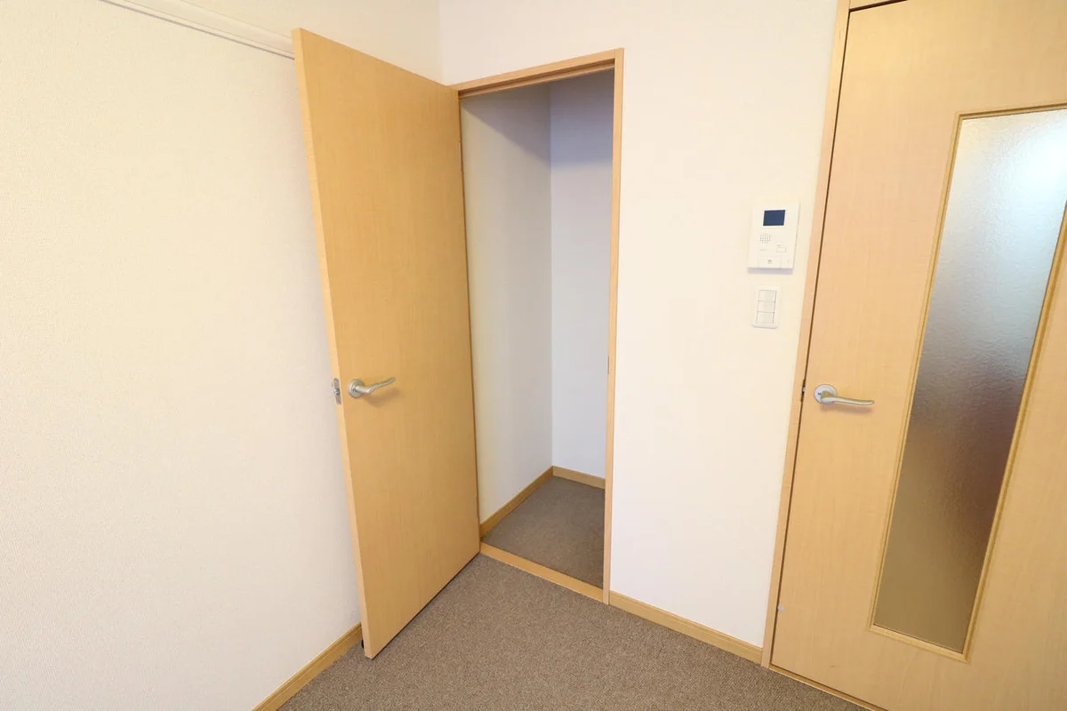 大切な衣類を収納出来るクローゼットを完備！