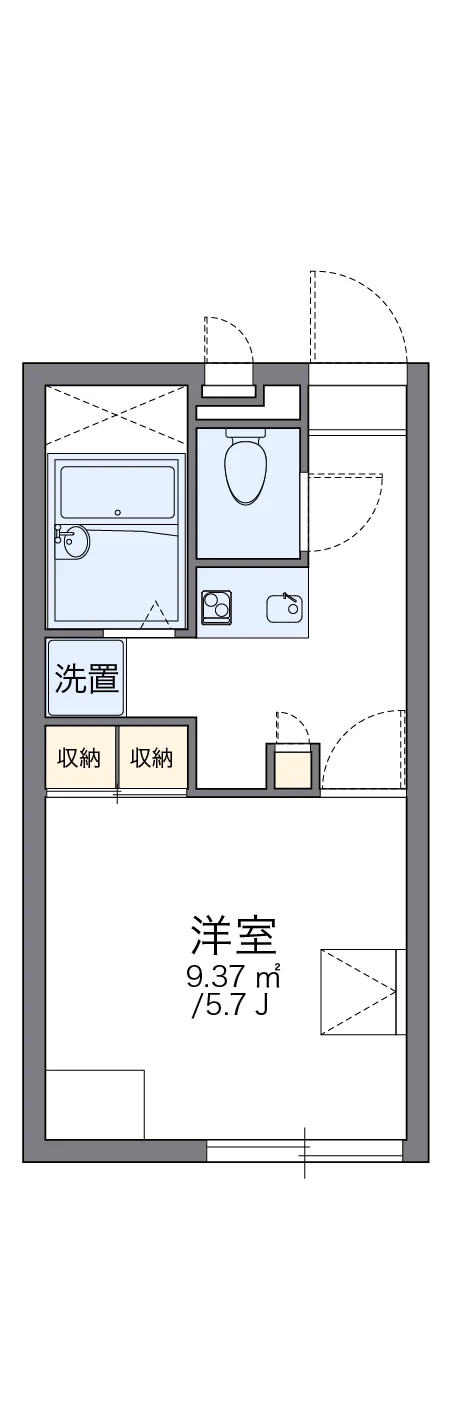 代表的な間取のため実際の間取とは異なる場合があります