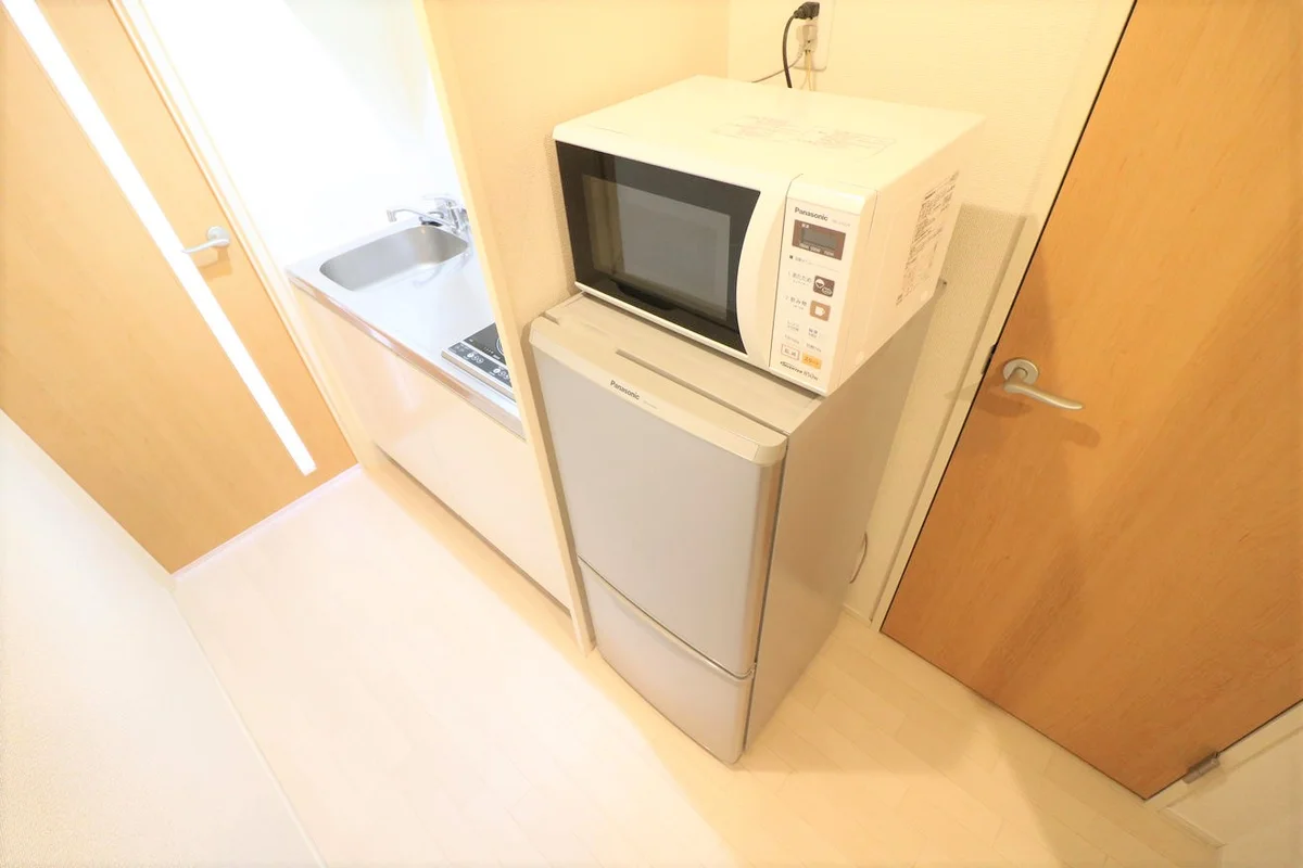 大型家具家電付きにより初めての一人暮らしの方も安心！