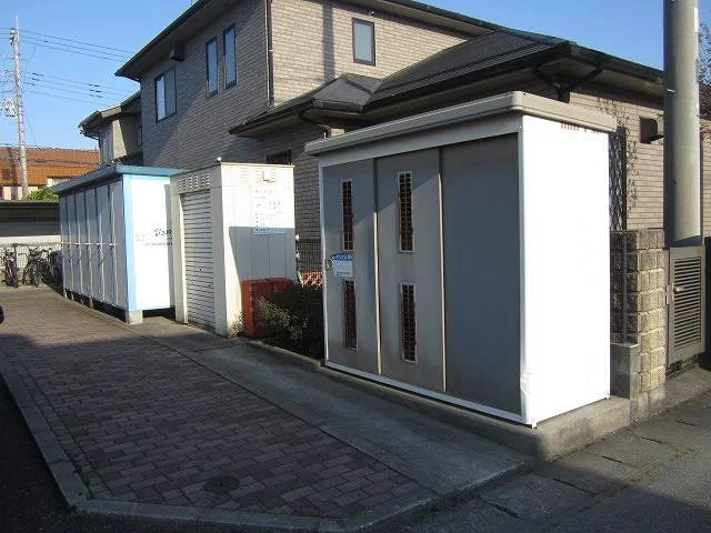 入居者様専用ゴミ庫です。