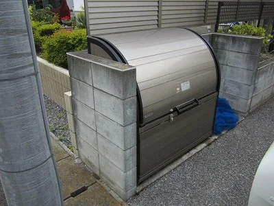 入居者様専用ゴミ庫です。