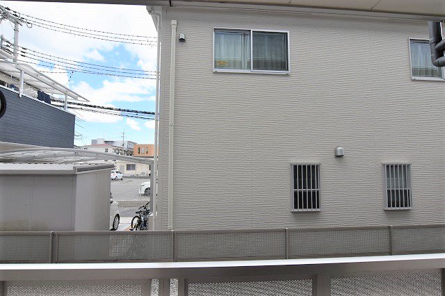 104号室　ベランダより