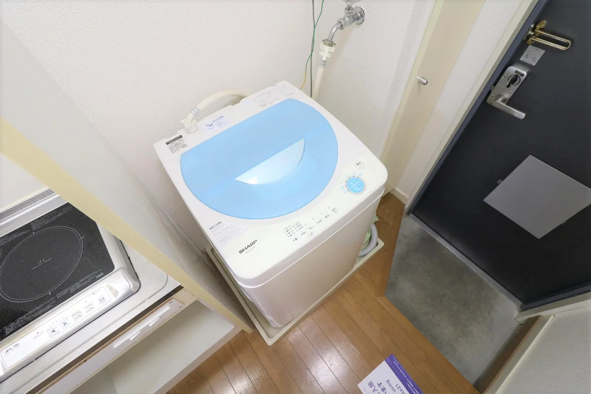 室内洗濯機完備によりお手軽に引越しが可能！