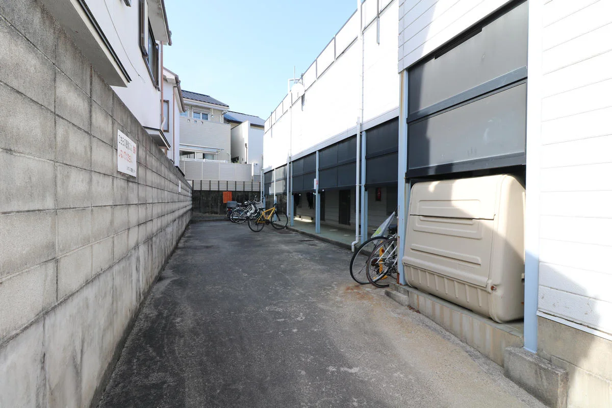 駐輪スペースを完備
