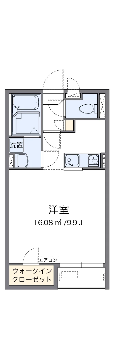代表的な間取のため実際の間取とは異なる場合があります