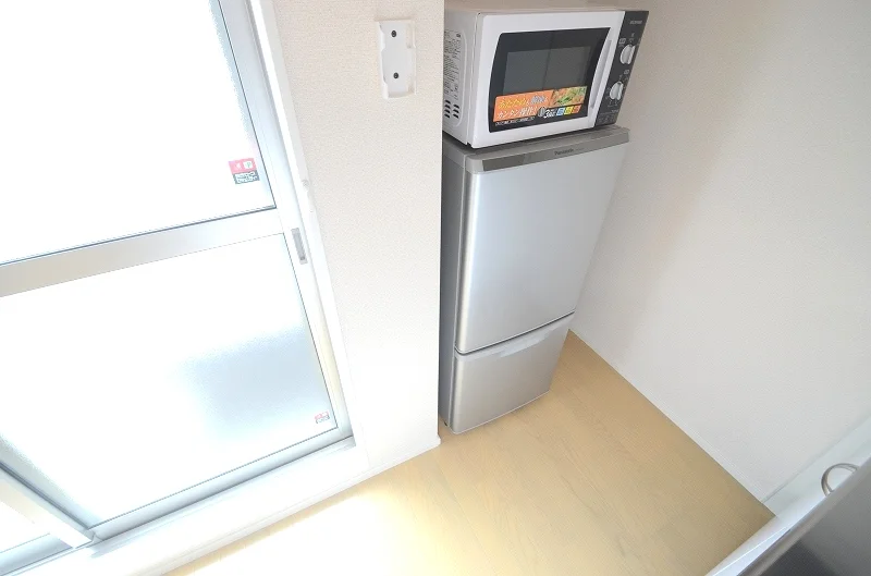 家電。同タイプ物件の写真です。