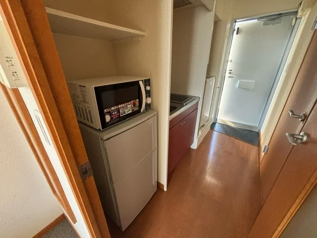 レンジ、冷蔵庫